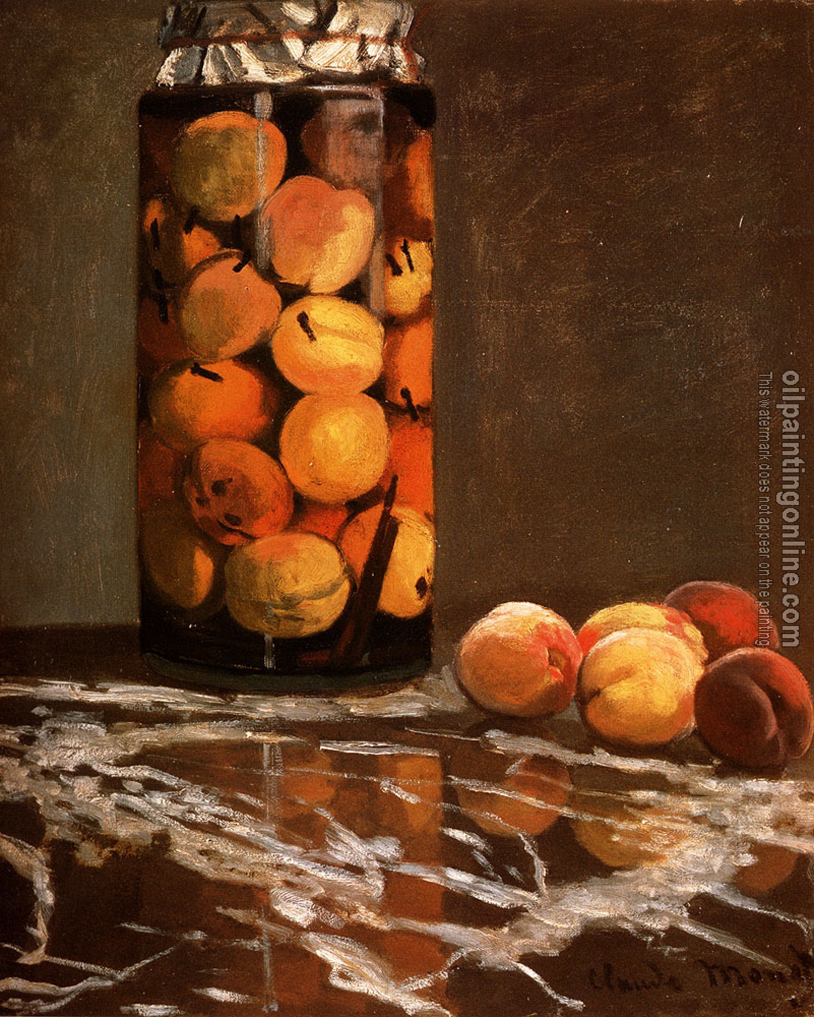Monet, Claude Oscar - Jar Of Peaches